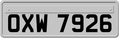 OXW7926
