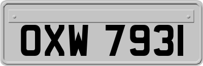 OXW7931