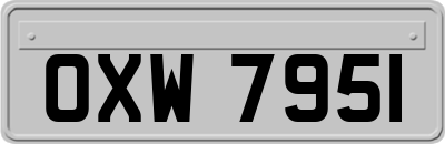 OXW7951