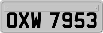 OXW7953