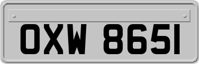 OXW8651