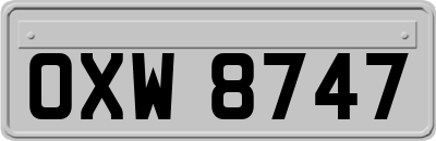 OXW8747