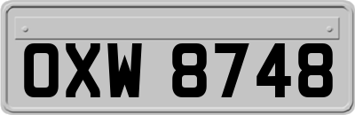 OXW8748