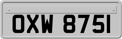 OXW8751