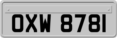 OXW8781