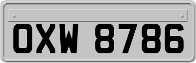 OXW8786