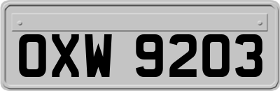 OXW9203