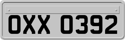 OXX0392