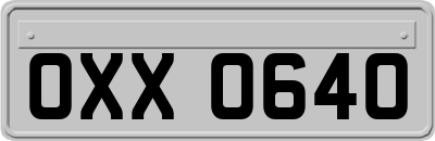 OXX0640