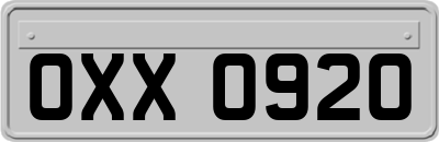 OXX0920