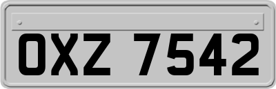 OXZ7542