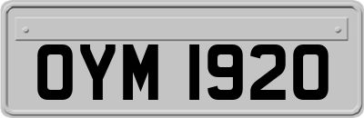 OYM1920
