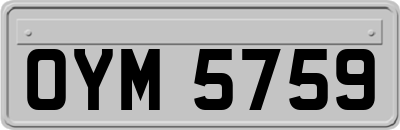 OYM5759
