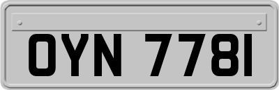 OYN7781