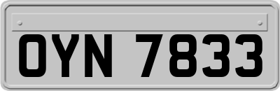 OYN7833