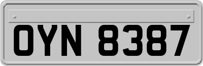 OYN8387