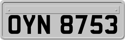 OYN8753