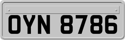 OYN8786