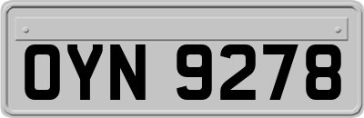 OYN9278