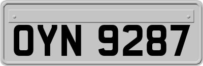 OYN9287