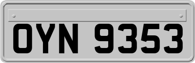 OYN9353