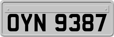 OYN9387