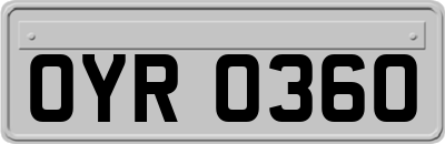 OYR0360