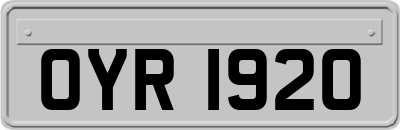 OYR1920