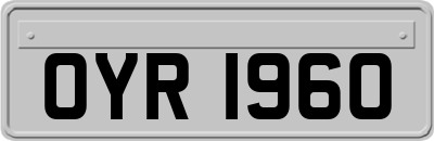 OYR1960