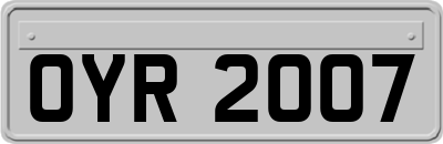 OYR2007