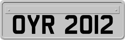 OYR2012