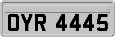 OYR4445