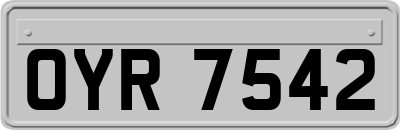 OYR7542