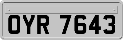 OYR7643