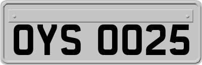 OYS0025