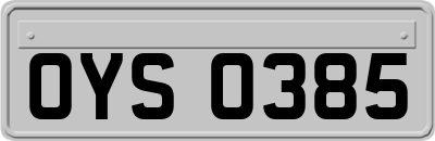 OYS0385
