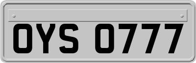 OYS0777