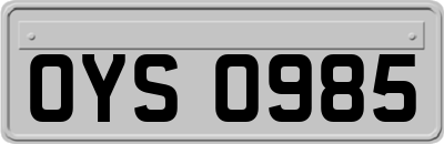 OYS0985