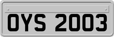 OYS2003