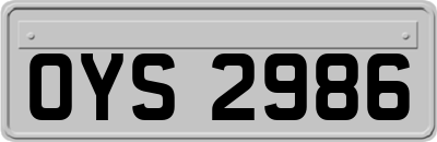 OYS2986