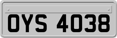 OYS4038