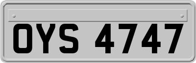 OYS4747