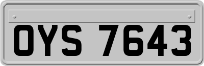OYS7643
