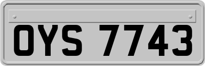 OYS7743