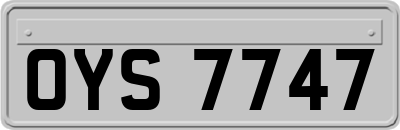 OYS7747