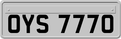 OYS7770