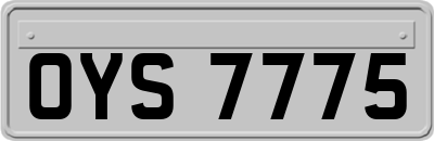 OYS7775