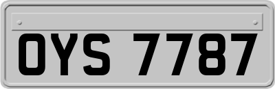 OYS7787