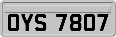 OYS7807