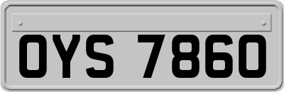 OYS7860